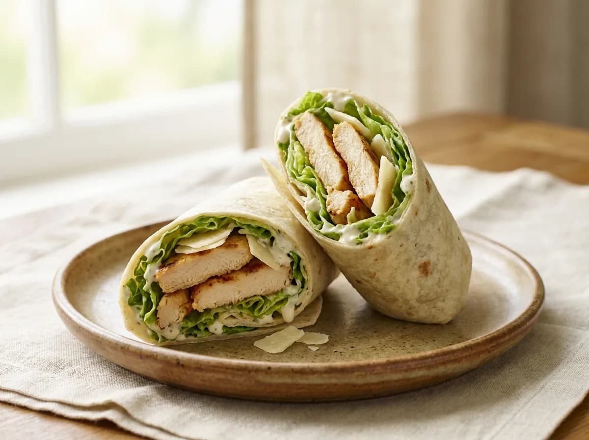 Wrap poulet César